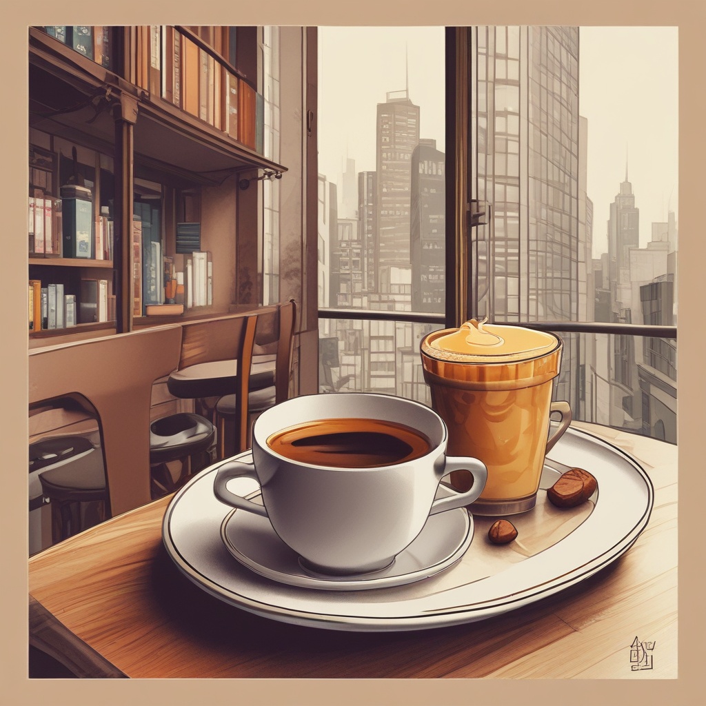 カフェのロゴ